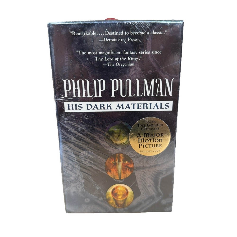 His Dark Materials Trilogy Phillip Pullman 3-Book Paperback Boxed Set Sealed New